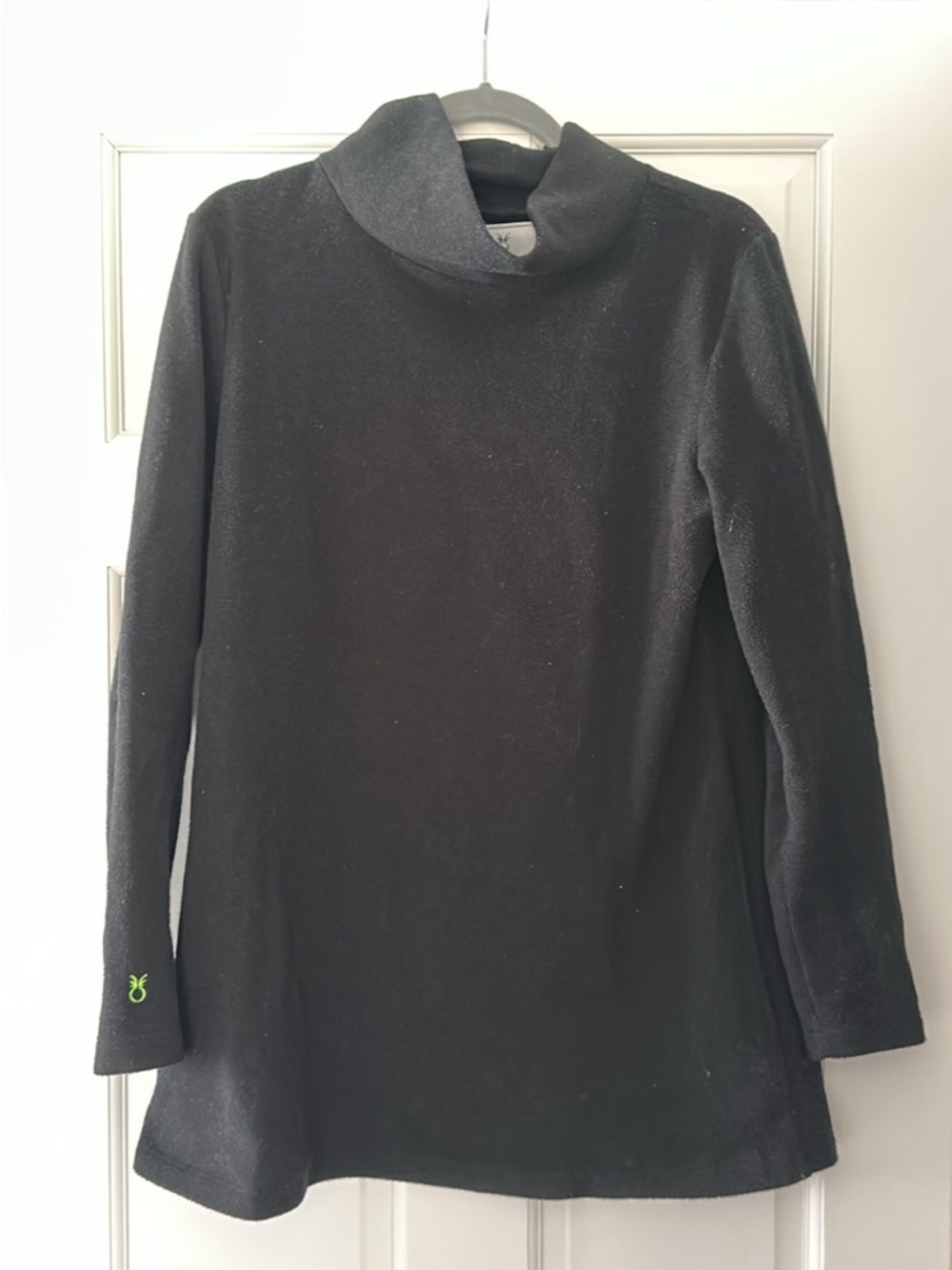 Dudley Stephens black cobble hill turtleneck